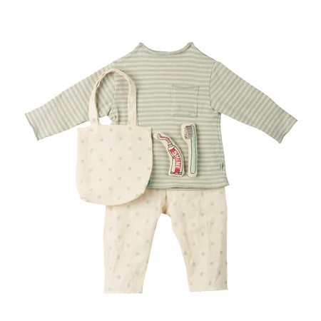 Maileg tøj til mega mus, nattøj dreng