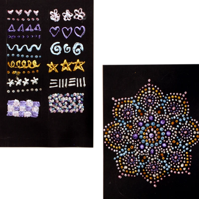 Ooly dot-a-lot til sten, pearlescent