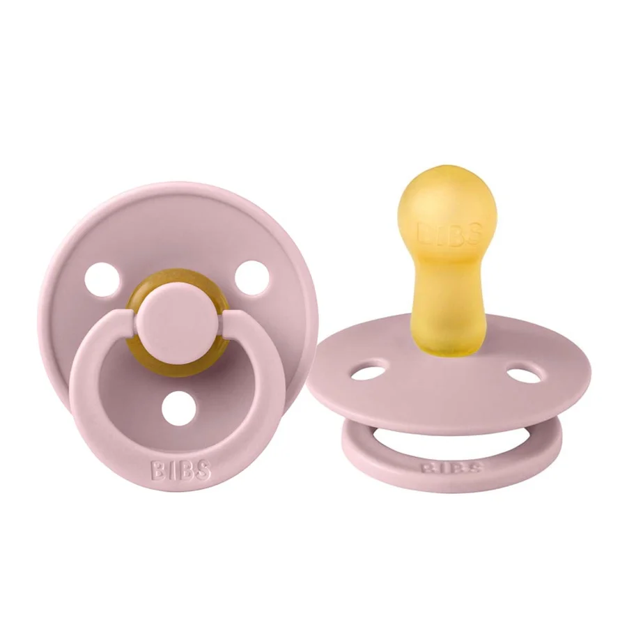 Bibs rund sut, str 2 - Pink Plum