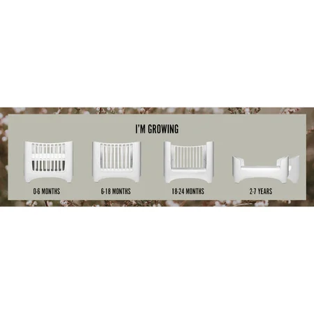 Leander Classic babyseng, hvid