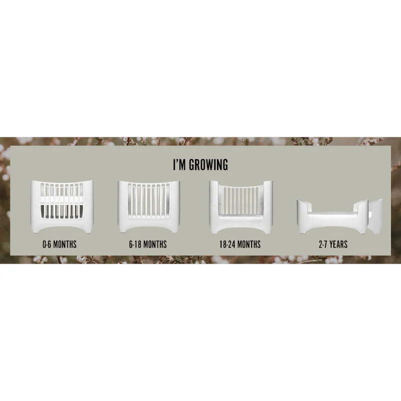 Leander Classic babyseng, hvid