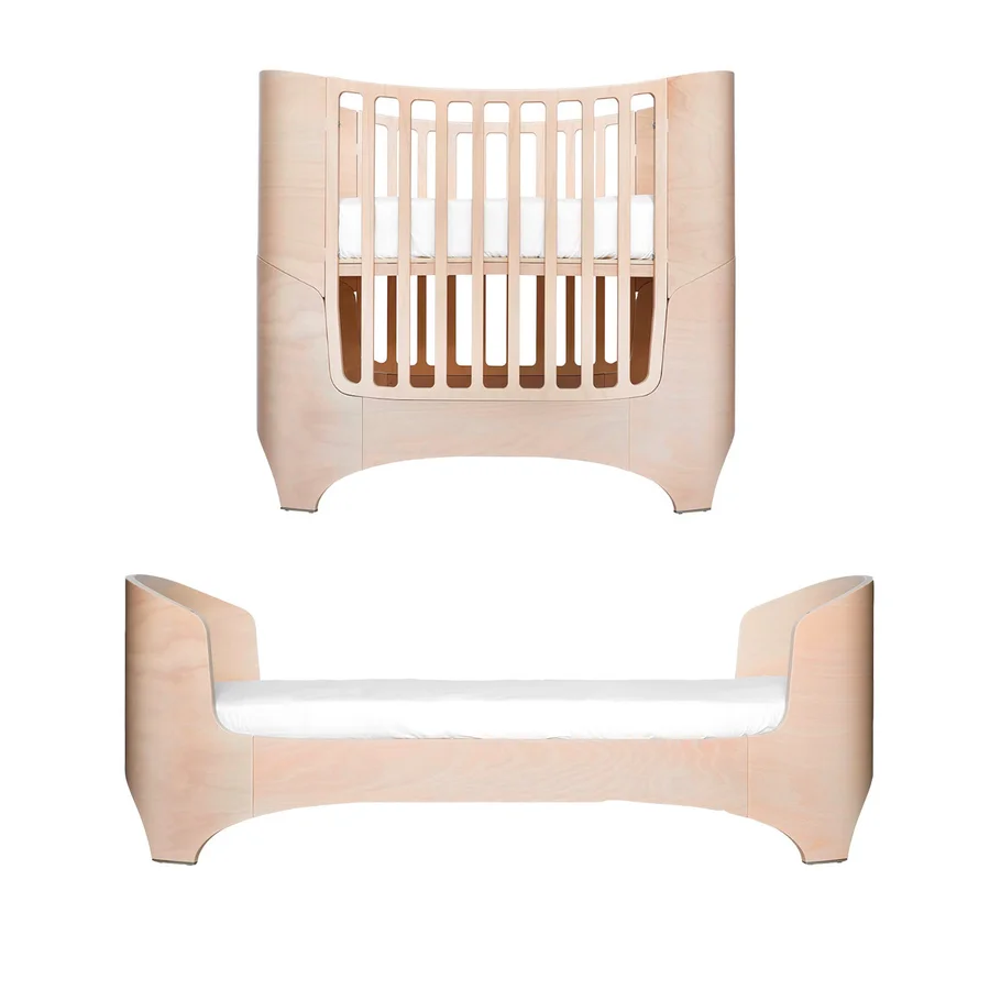 Leander Classic baby- og juniorseng, whitewash