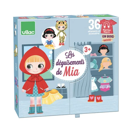 Vilac Min første påklædningsdukke, Mia