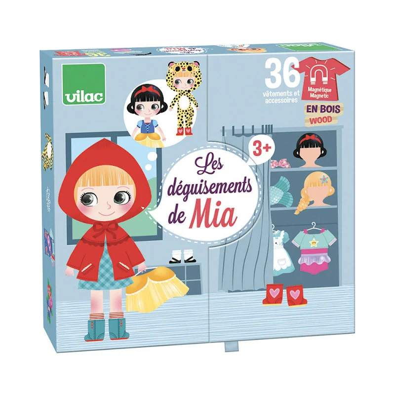 Vilac Min første påklædningsdukke, Mia