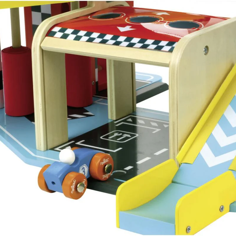 Vilac City, stor garage i træ