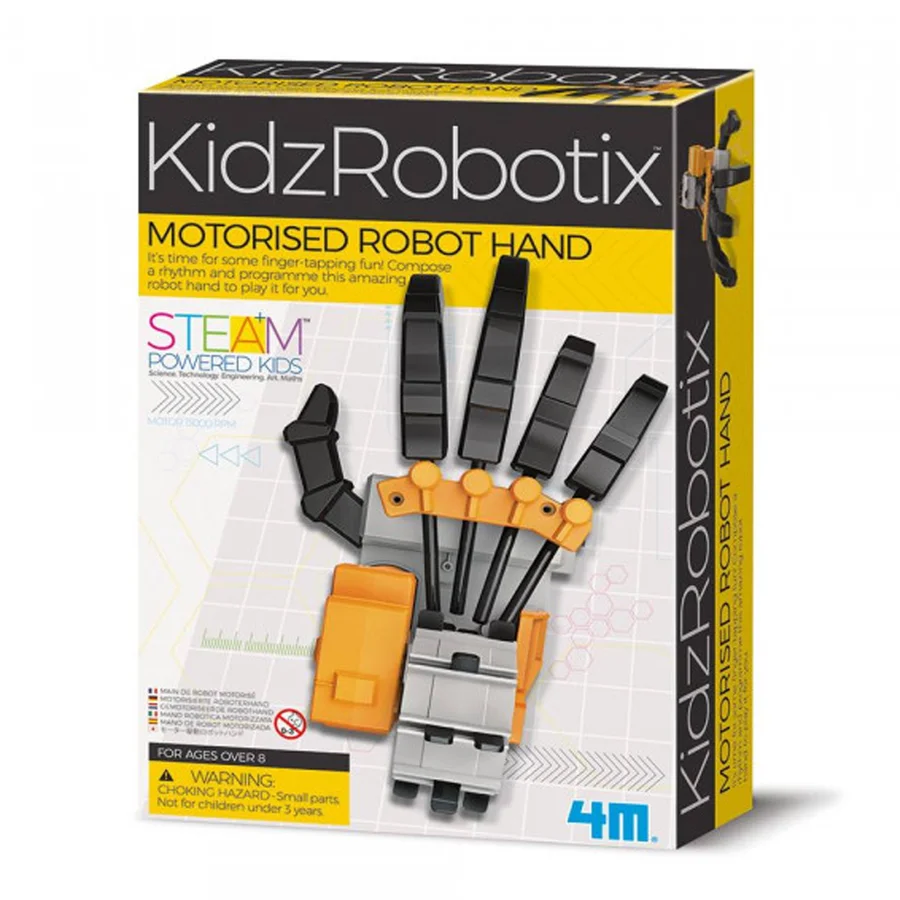 4M KidzLabs eksperiment legetøj, robot trommehånd