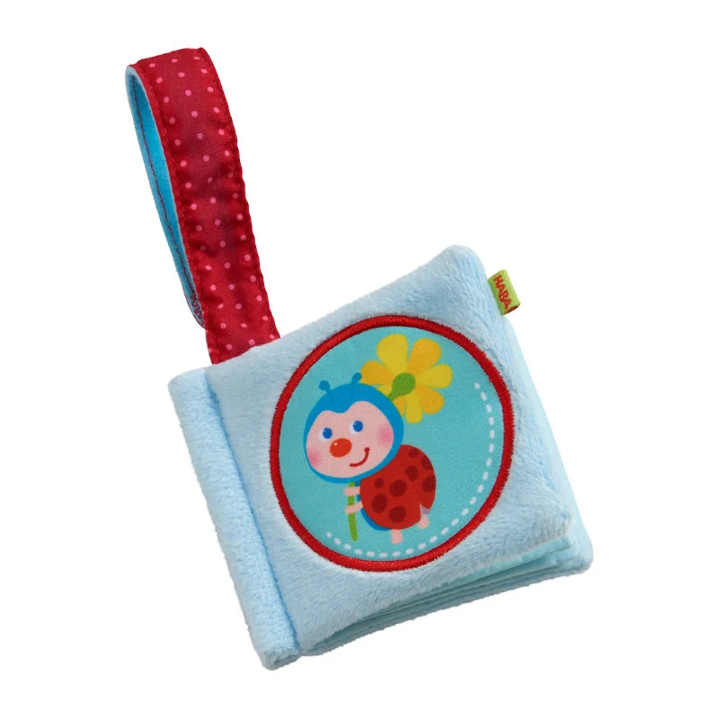 Haba lille stofbog med strop, lyseblå