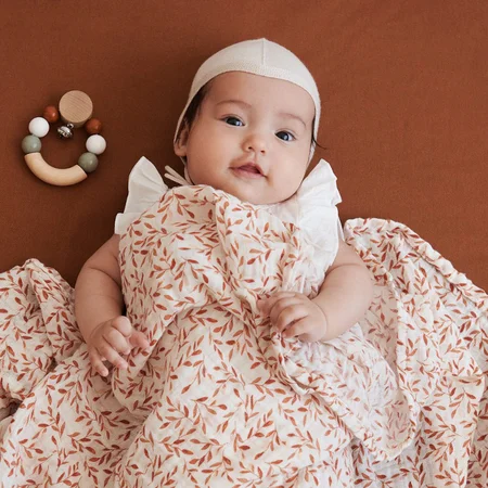 Cam Cam muslin svøb, Caramel Leaves