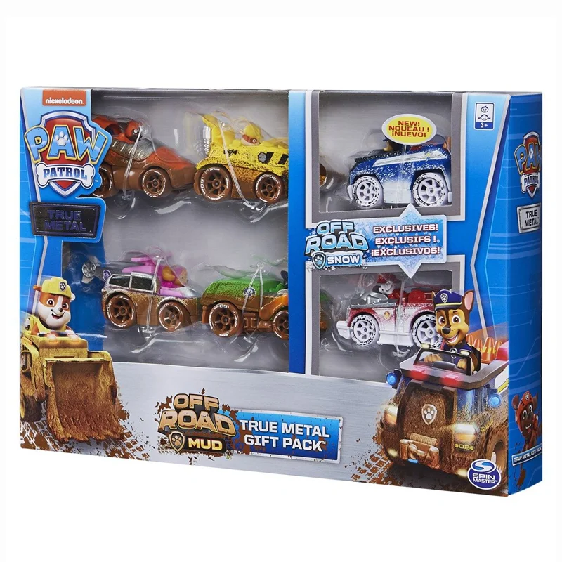 Paw Patrol 6-pak metalbiler