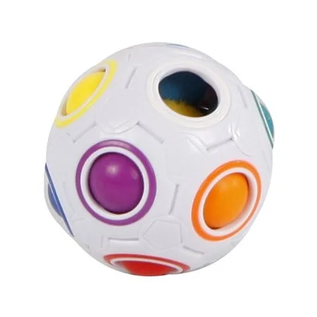 Fidget Magisk Snurrebold, hvid