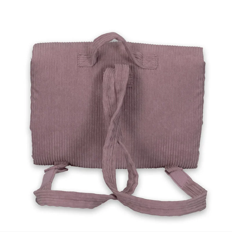 by Astrup dukke pusletaske, lavendel