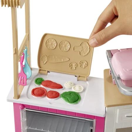 Barbies ultimative køkken inkl dukke