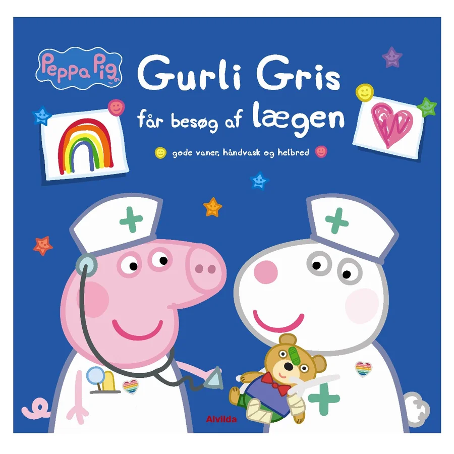 Gurli gris får besøg af lægen