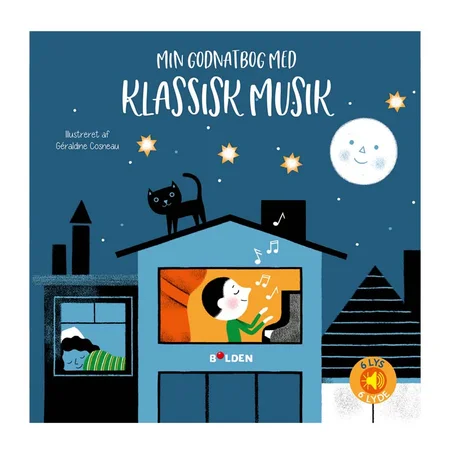 Min godnatbog med klassisk musik - med lyd og lys
