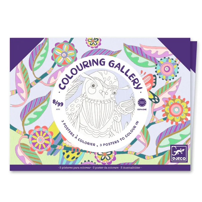 Djeco farvelæg, galleri fugle