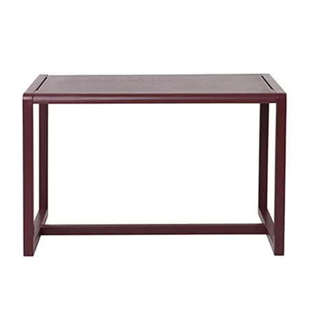 Ferm Living børne bord, Little Architect - bordeaux