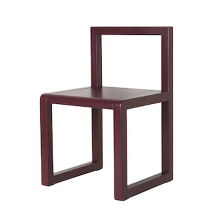 Ferm Living børnestol, Little Architect - bordeaux