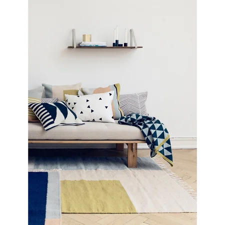 Ferm Living hyldeophæng, 2 stk lys grå