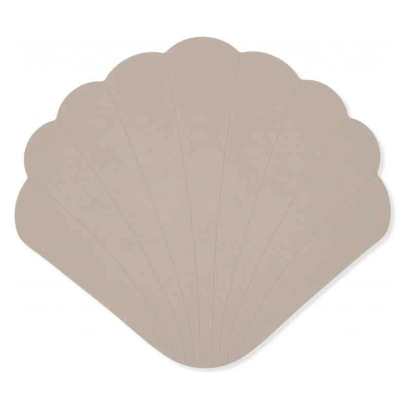 Konges Sløjd silikone bademåtte, musling - Warm Grey