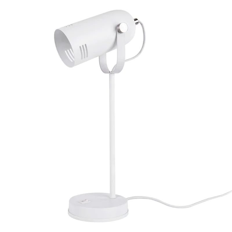 Leitmotiv metal bordlampe, Husk - hvid