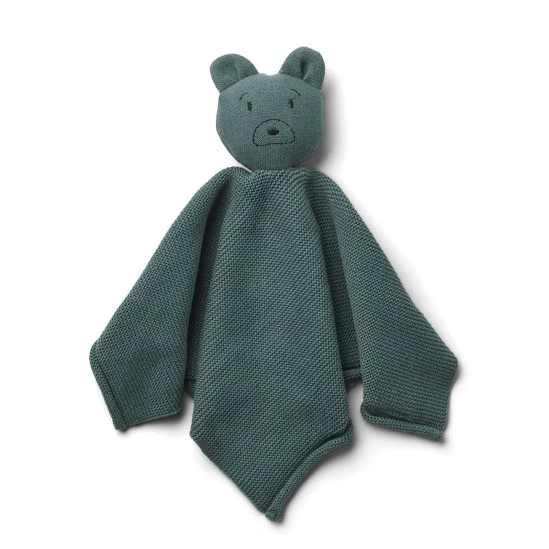 Liewood strikket nusseklud, mr bear whale blue