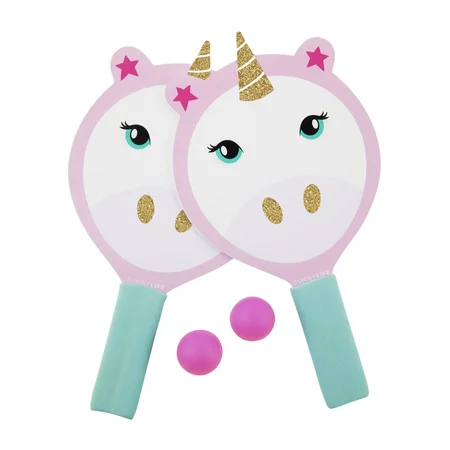 Sunnylife strandtennis sæt, enhjørning