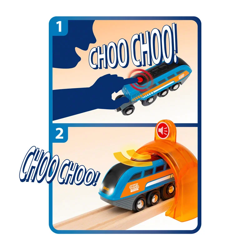 BRIO Smart Tech Sound Action Tunnel Deluxe-sæt