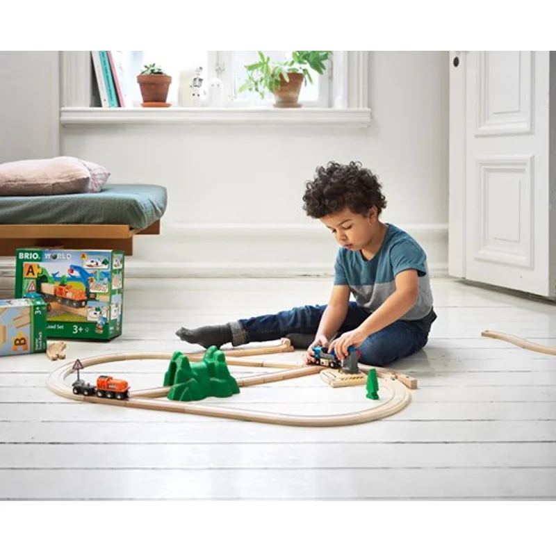 BRIO togbane, løft og læs