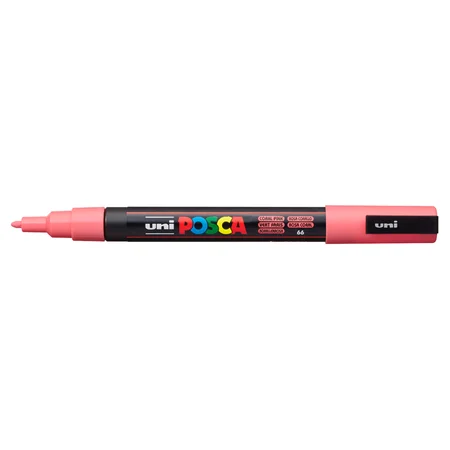 Posca marker PC-3M, coral