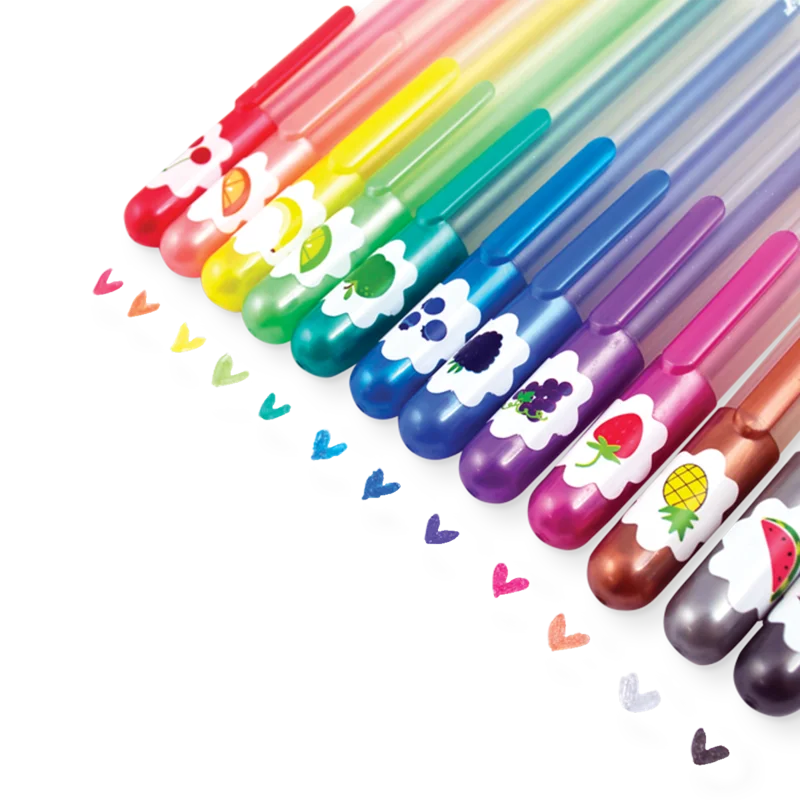 Ooly glitter gelpenne med duft