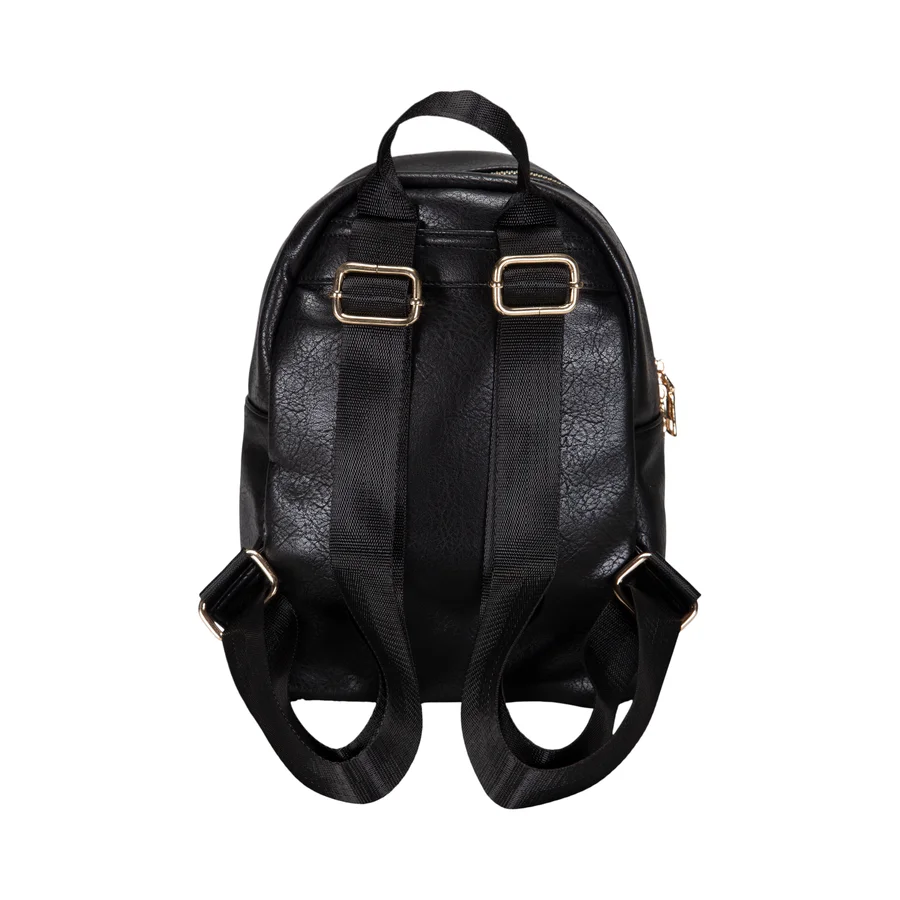 Sofie Schnoor rygsæk, sort læder-look