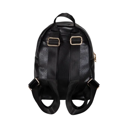 Sofie Schnoor rygsæk, sort læder-look