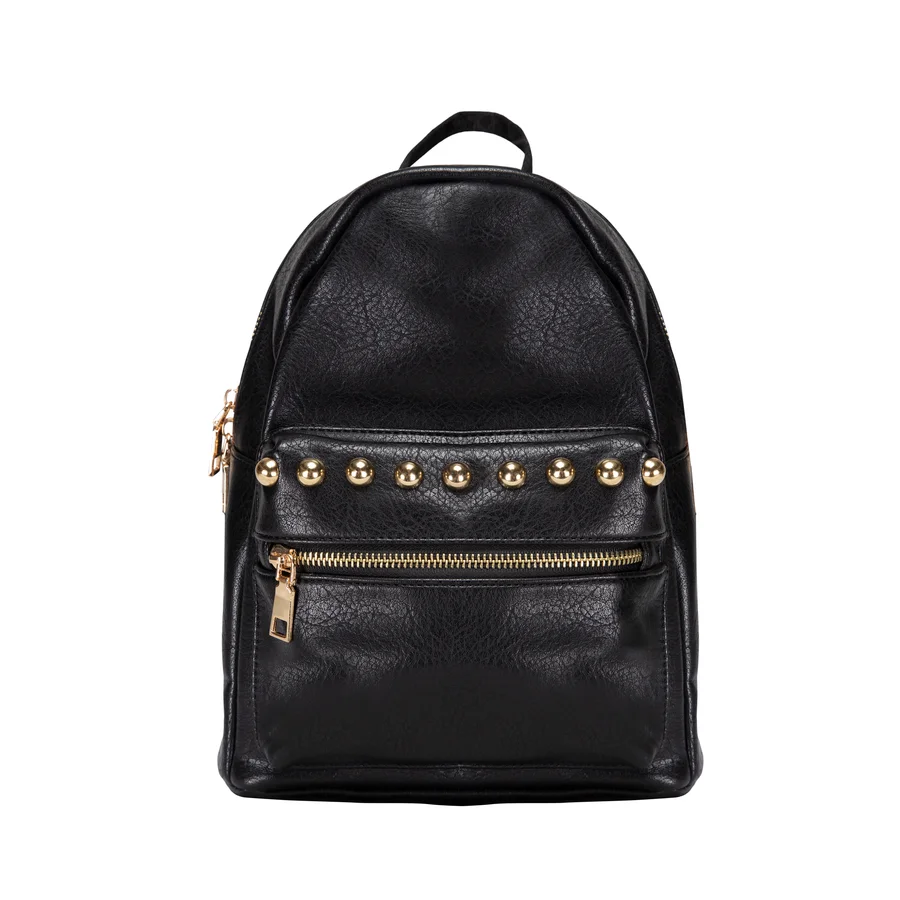 Sofie Schnoor rygsæk, sort læder-look