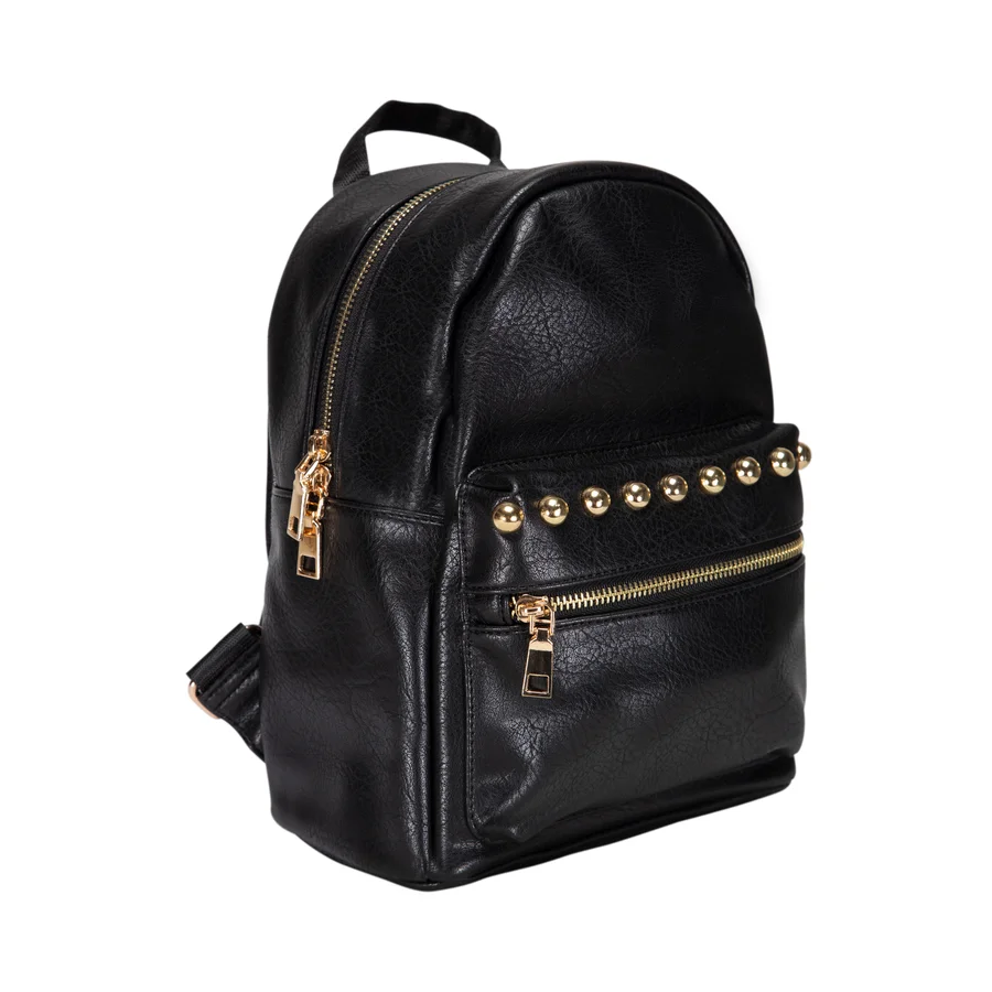 Sofie Schnoor rygsæk, sort læder-look