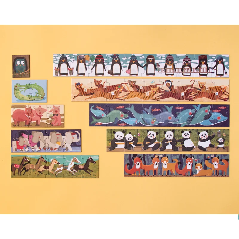 Londji puslespil, 10 pingviner