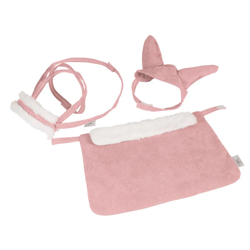 by Astrup dækken-sæt til kæphest, dusty rose