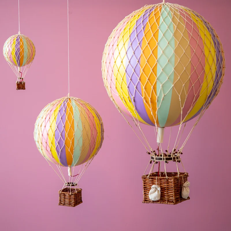 Authentic Models luftballon 8,5 cm - pastel regnbue