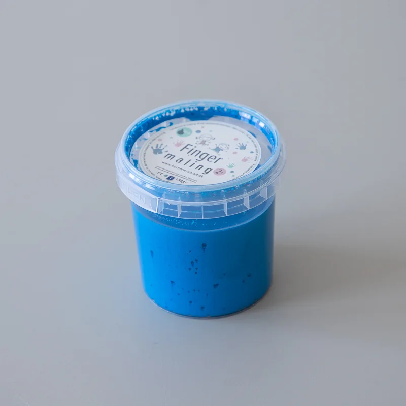 Børnenes Kartel Fingermaling, blå
