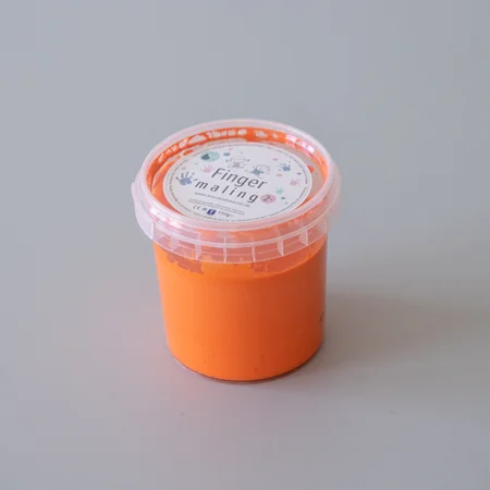 Børnenes Kartel Fingermaling, orange