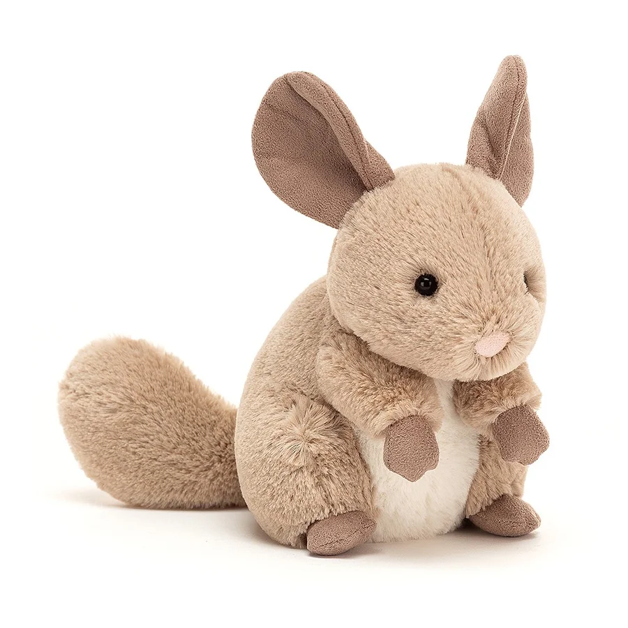 Jellycat Cheeky Chinchilla Sandy, 15 cm