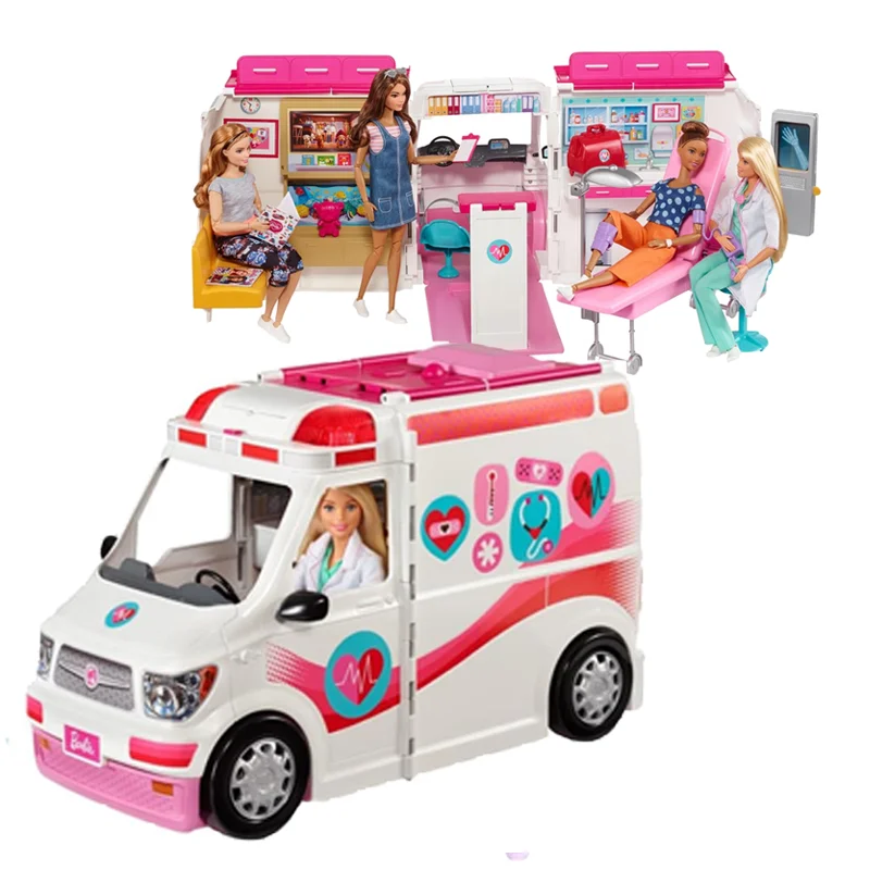 Barbie lægeklinik i ambulance