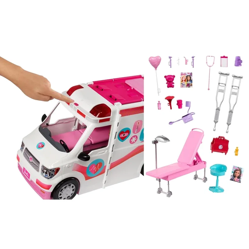 Barbie lægeklinik i ambulance