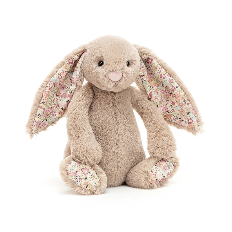 Jellycat Bashful Blossom Bea Beige kanin, 18 cm