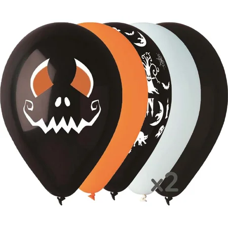 Børnenes Kartel Ballon halloween 10 stk