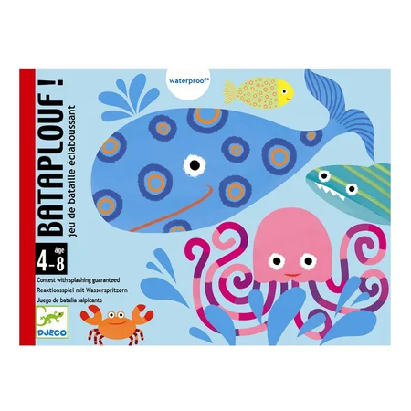 Djeco kortspil, badespil Bataplouf
