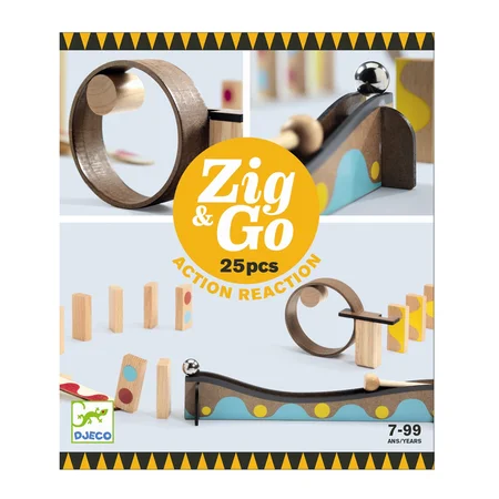Djeco Zig & Go bane, 25 dele