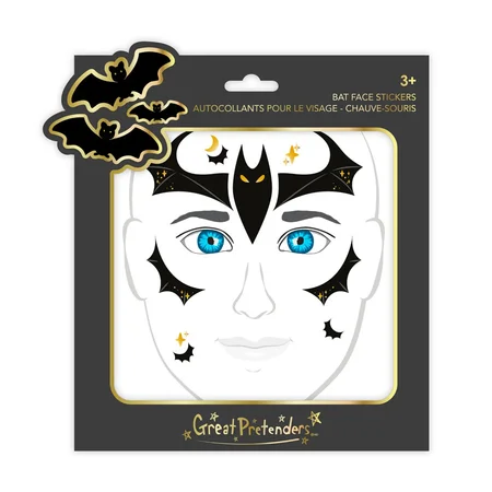 Great Pretenders Bat/flagermus ansigts stickers