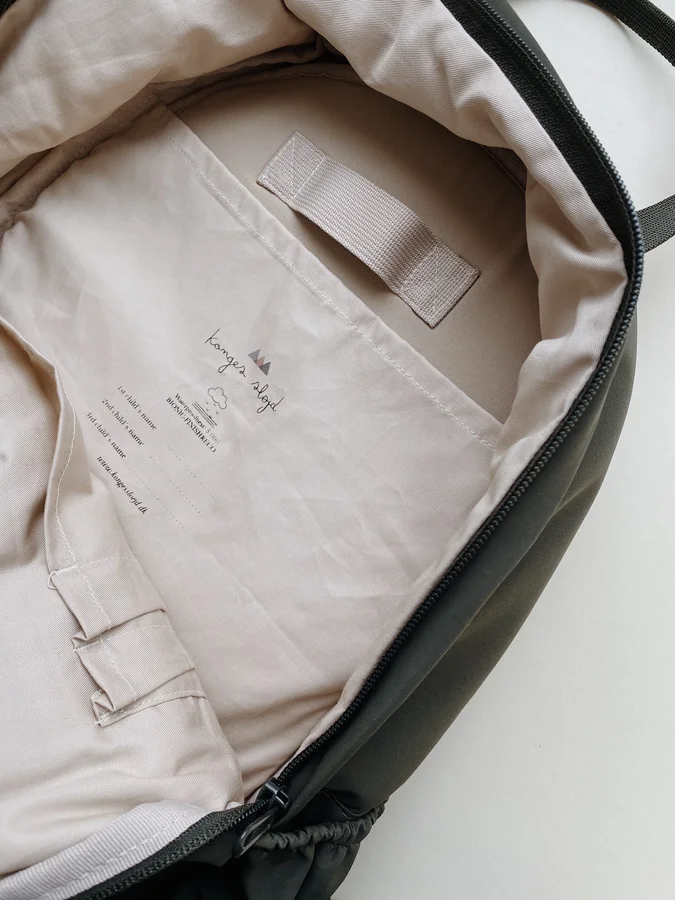 Konges Sløjd junior rygsæk, Moss Grey