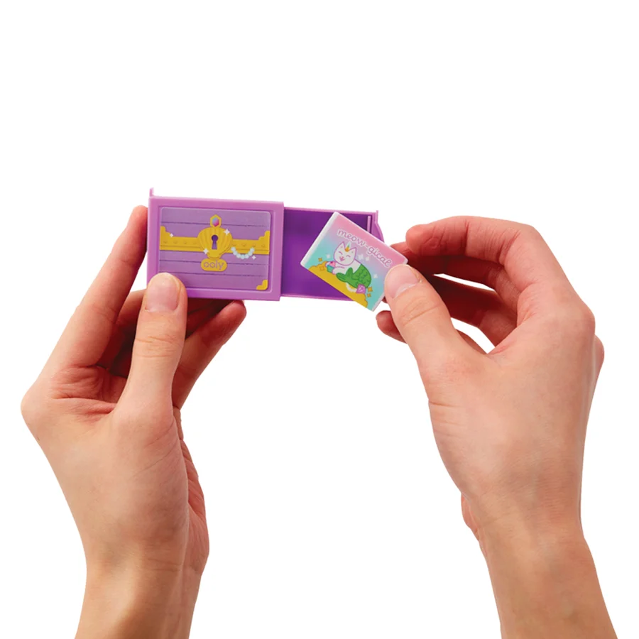 Ooly viskelædersæt med duft, Mewmaid