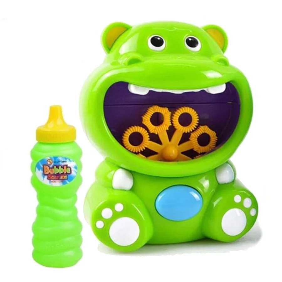 Happy Summer Sæbeboblemaskine, flodhest